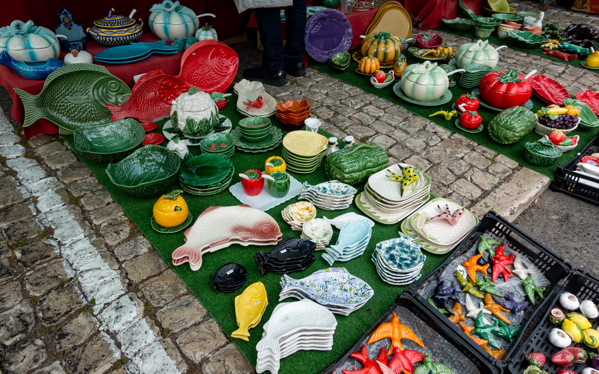 Porzellan aus Lissabon ist ein beliebtes Souvenir