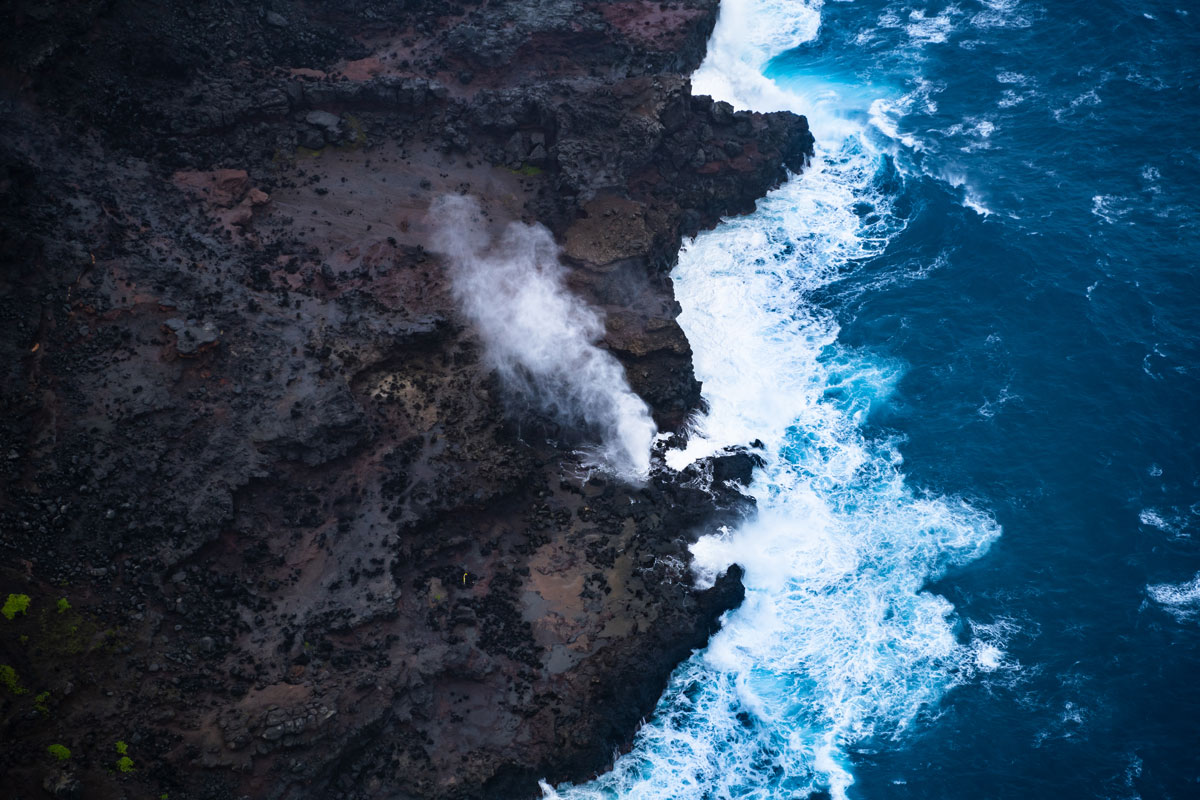 Nakalele Blowhole an der Nordküste auf West Maui