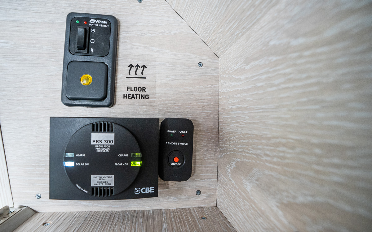 Tourne Mobil Fußbodenheizung