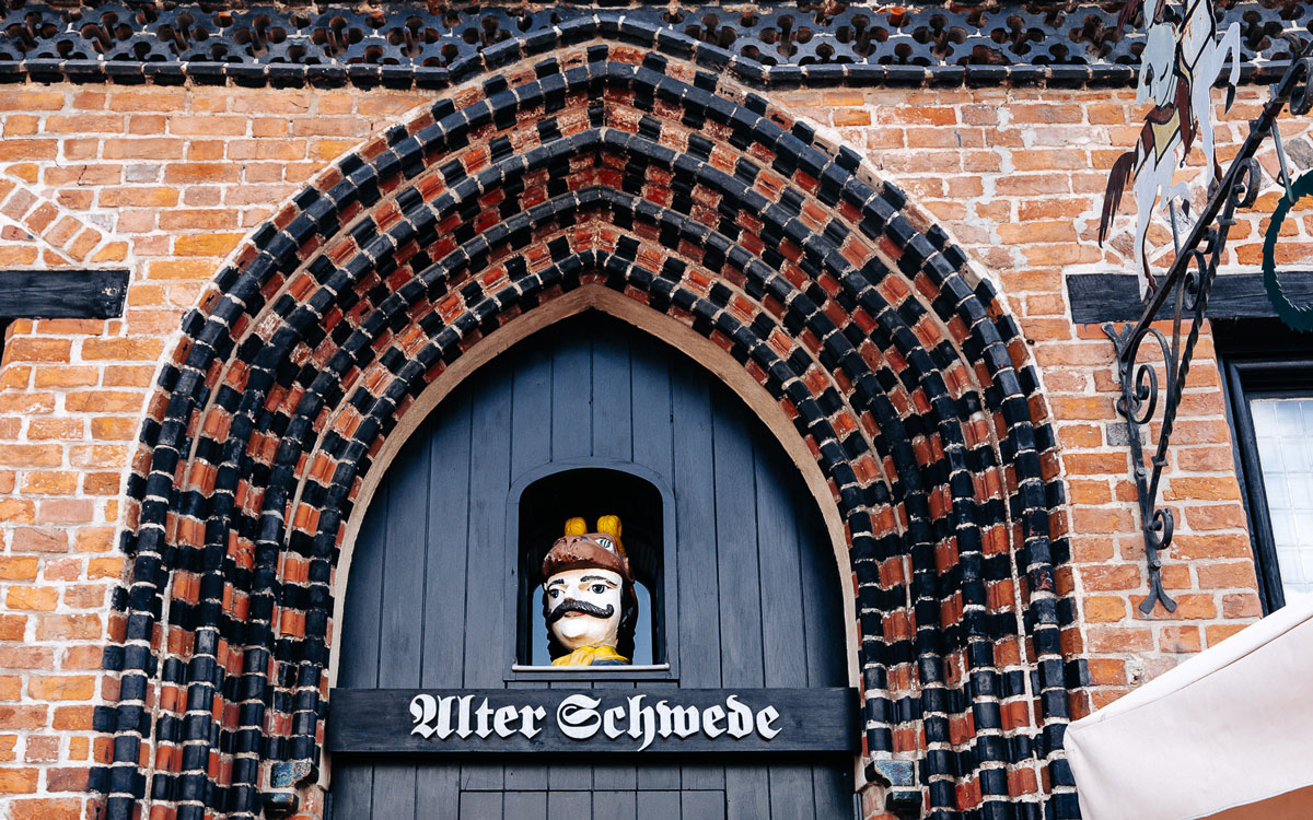 Alter Schwede Wismar Eingang