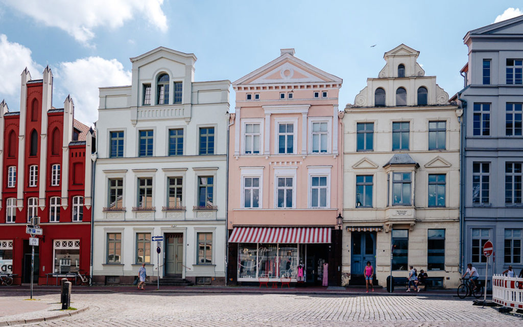 Schöne Häuser Wismar