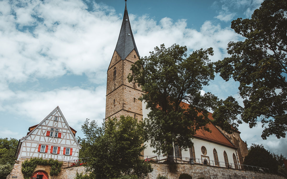 Alexanderkirche in Marbach