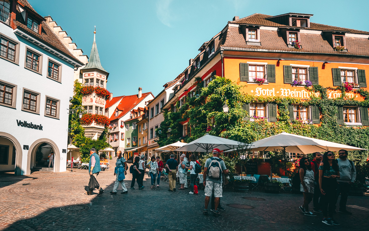 Marktplatz Meersburg Bodensee