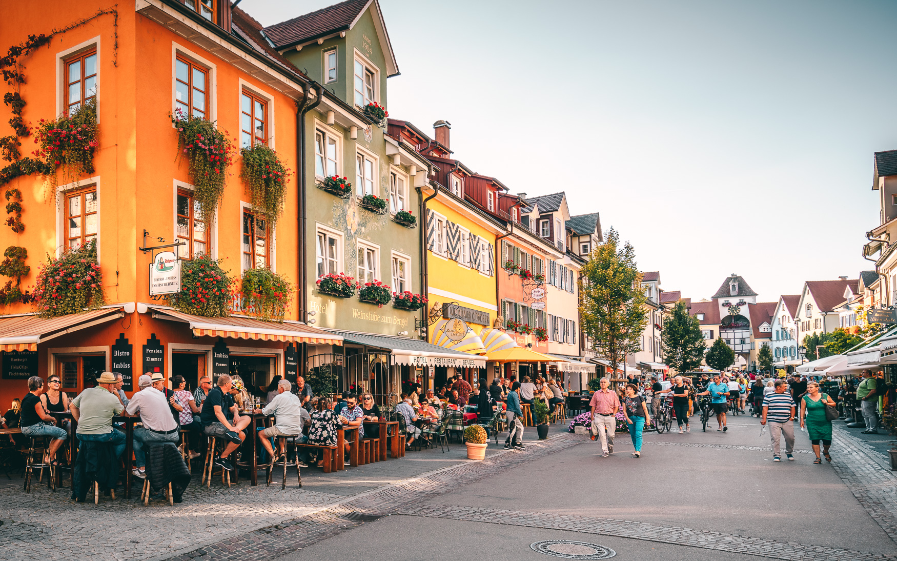 Unterstadtstrasse in Meersburg am Bodensee