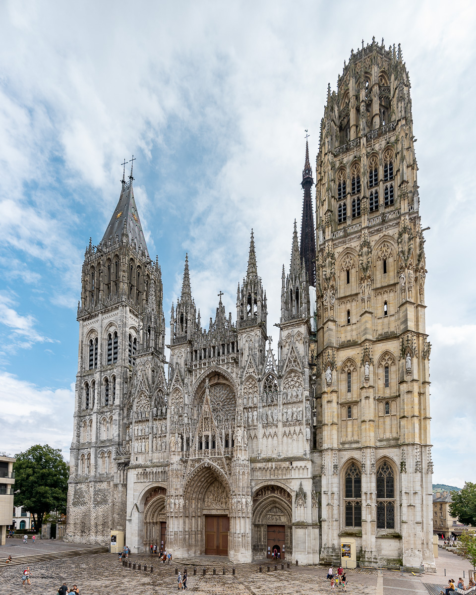 Kathedrale in Rouen Notre-Dame