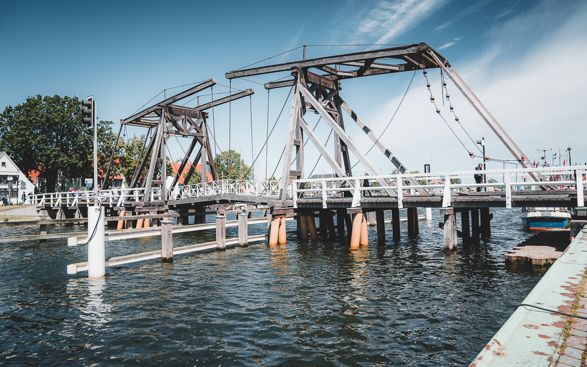 Holzbrücke Wieck Greifswald