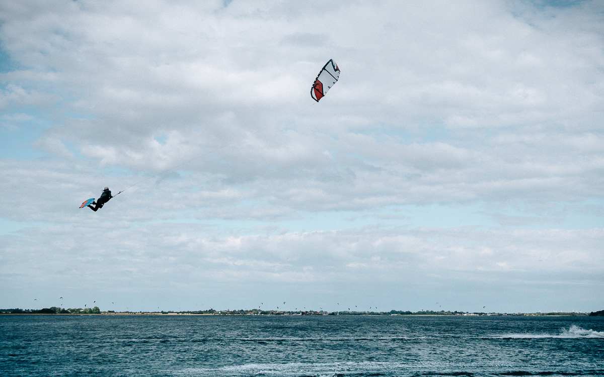 Kitesurfer Insel Fehmarn