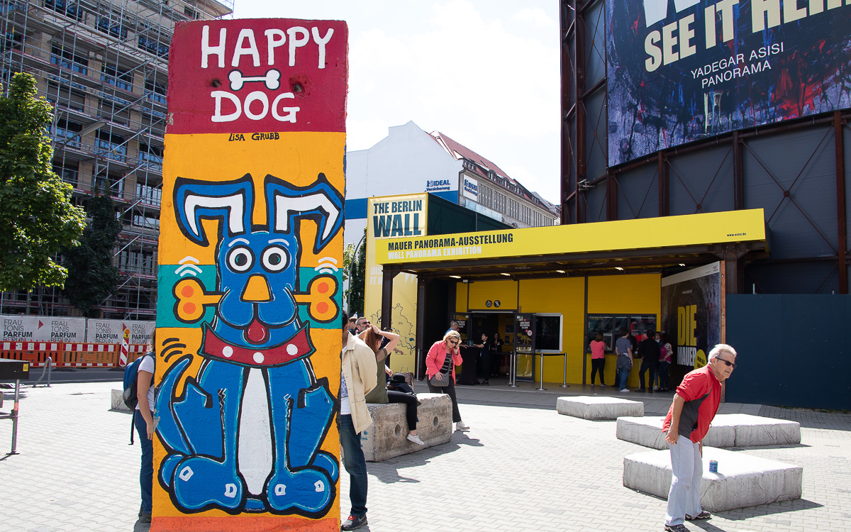 Reste Berliner Mauer Checkpoint Charlie