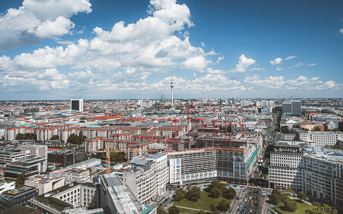 Aussicht Panoramapunkt Berlin