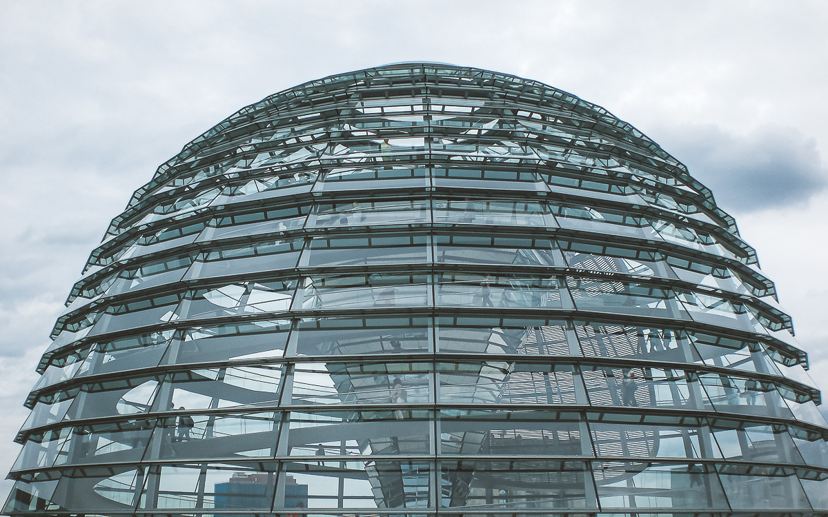 Berlin Sehenswürdigkeit Kuppel Reichstag