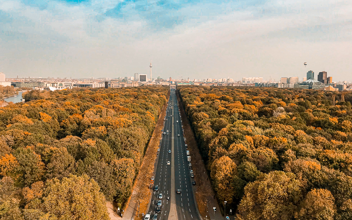 Berlin Siegessäule Aussichtsplattform