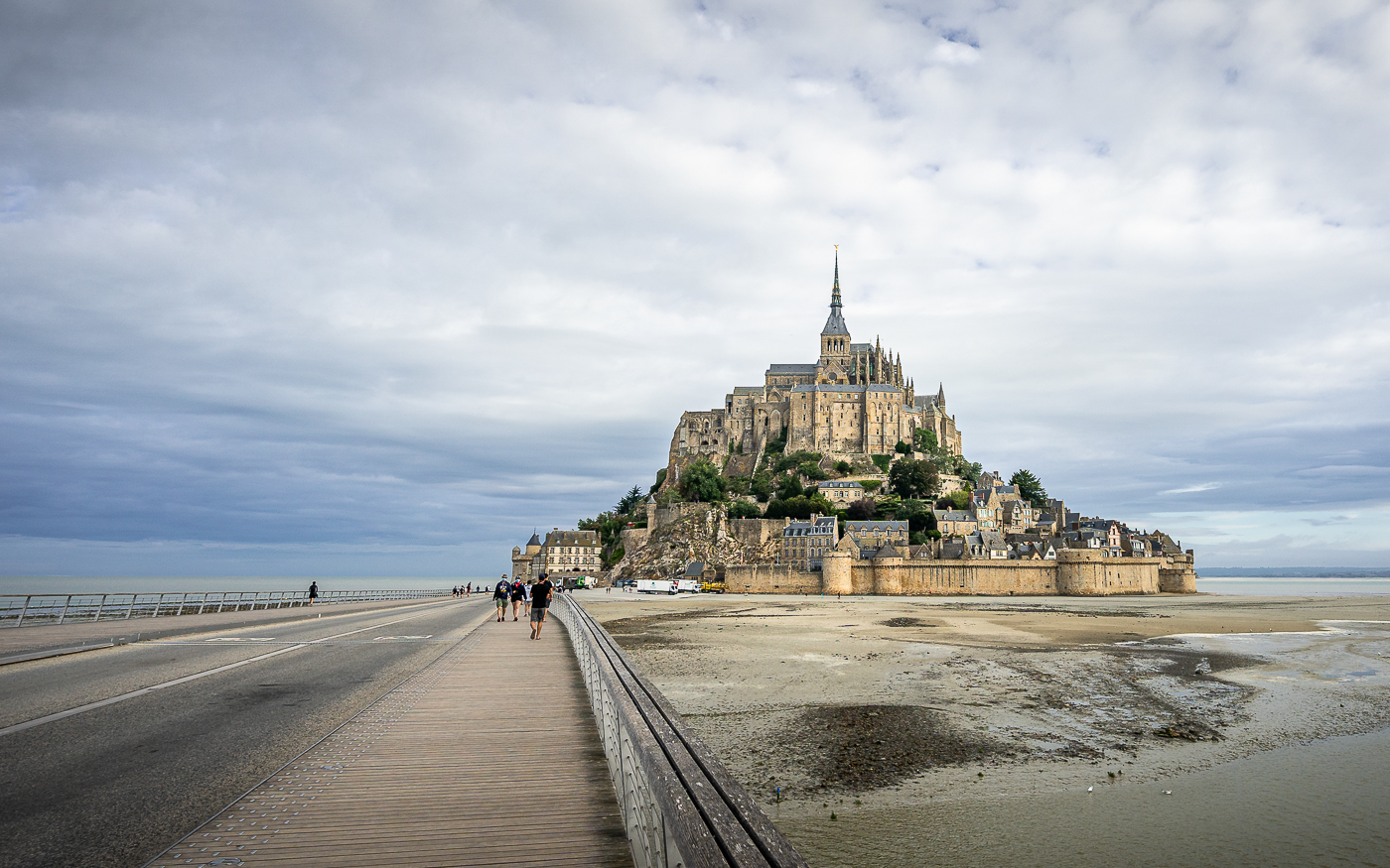 Mont-Saint Michel zu Fuß