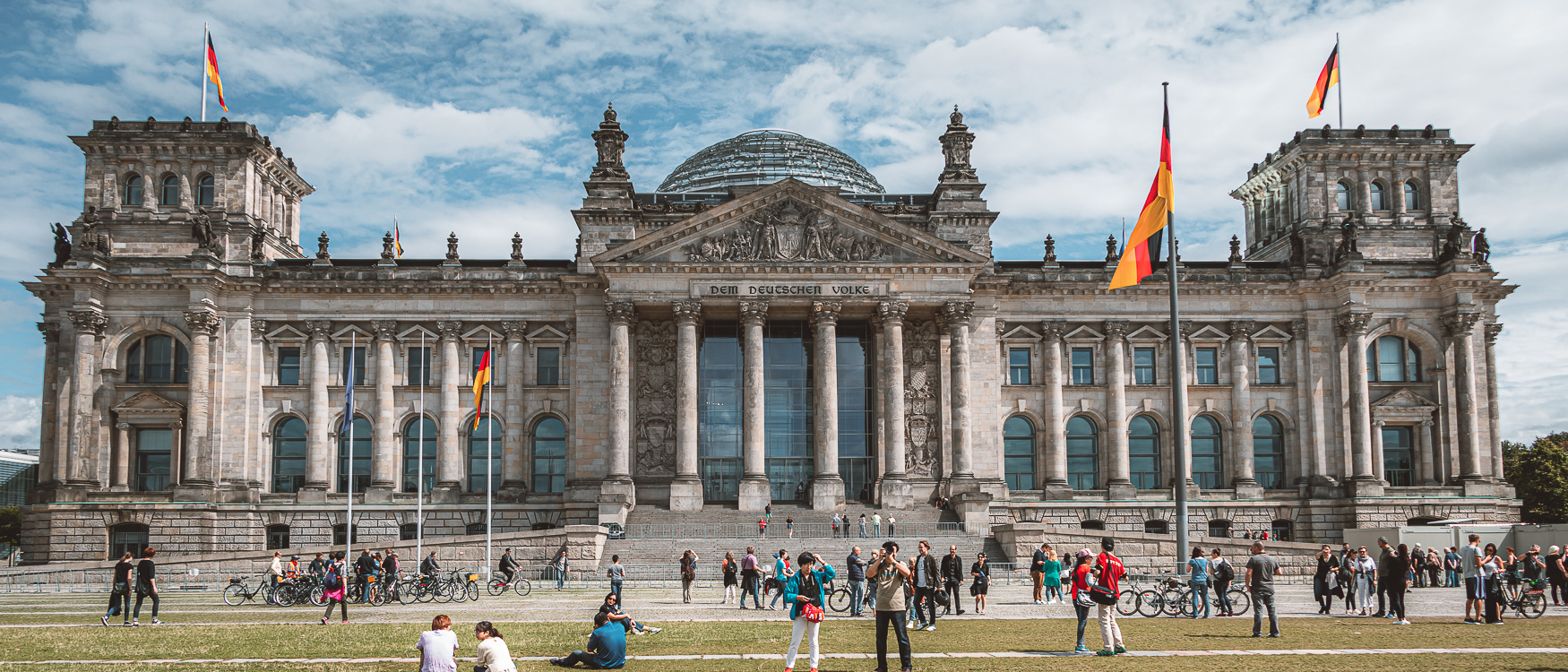 Reichstag mit Kuppel Berlin