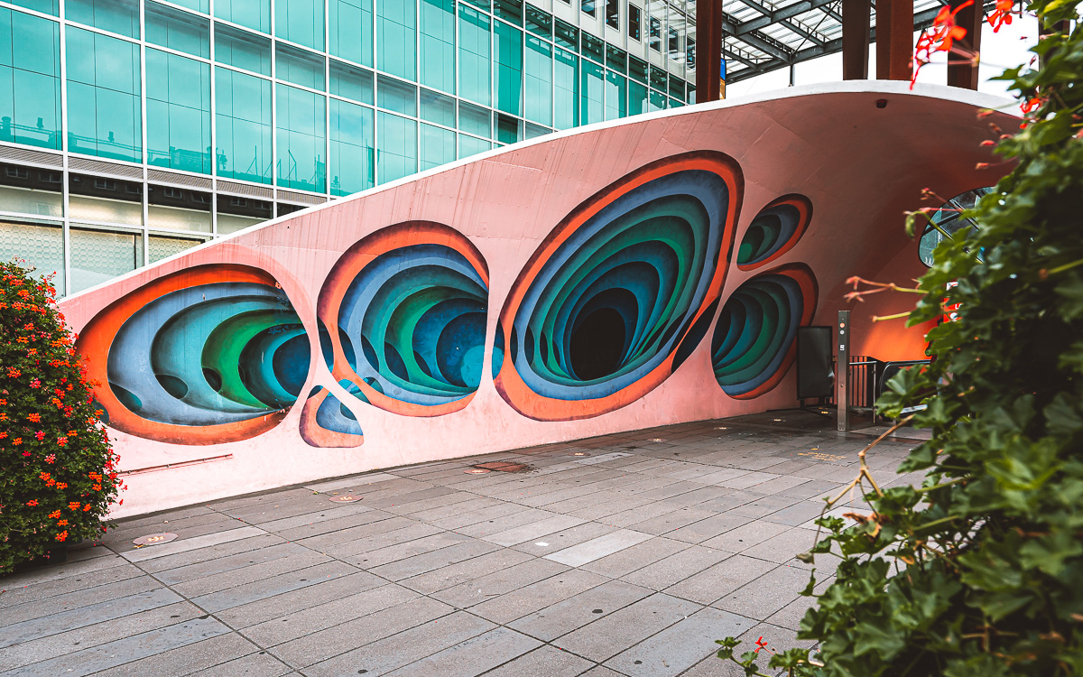 Eindhoven Street Art Fahrrad Garage