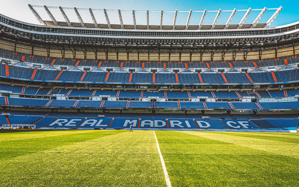 Estadio Santiago Bernabéu, Stadion des Real Madrid.