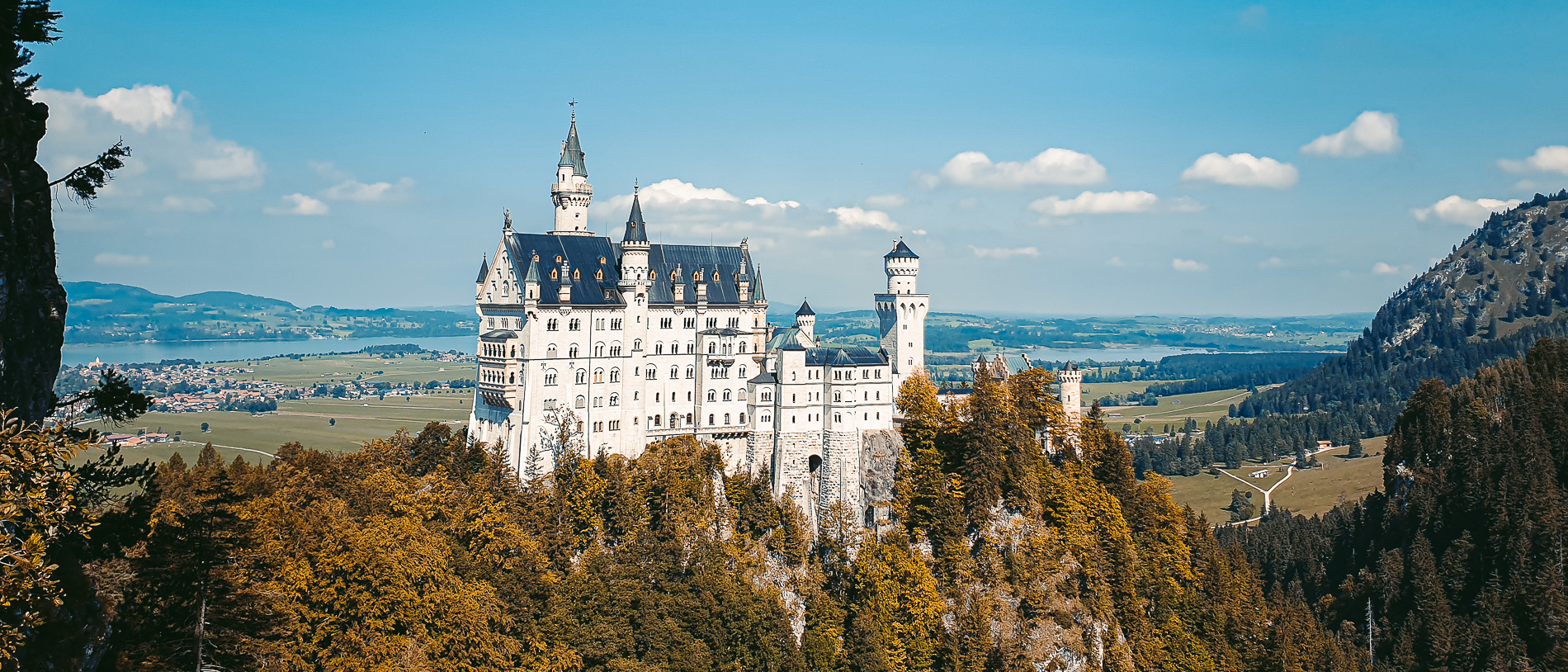 Schloss Neuschwanstein Aussichtspunkt Marienbrücke