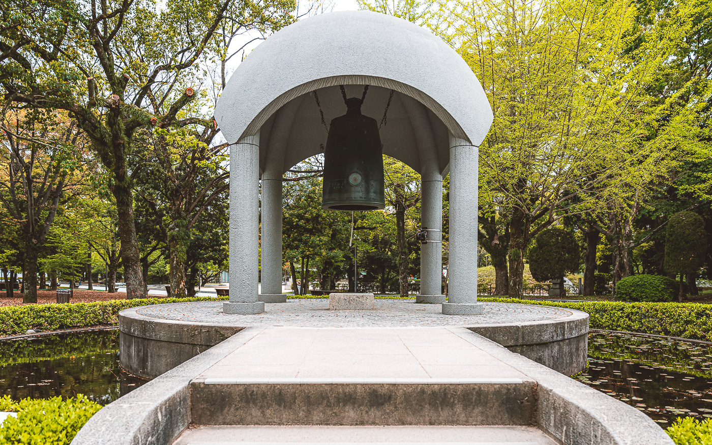 Friedensglocke Hiroshima Friedenspark