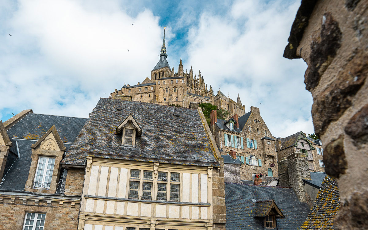 Aussichten Klosterberg Mont-Saint Michel