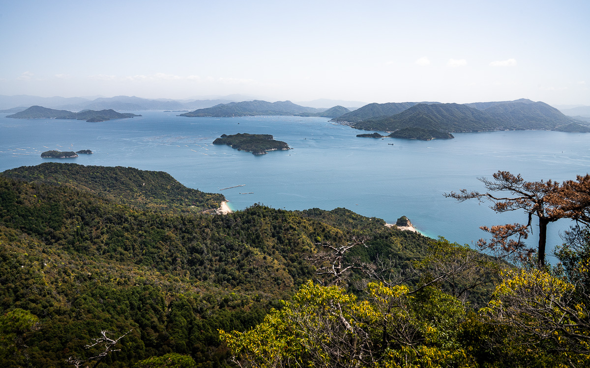 Aussicht Japan Miyajima Mt. Misen