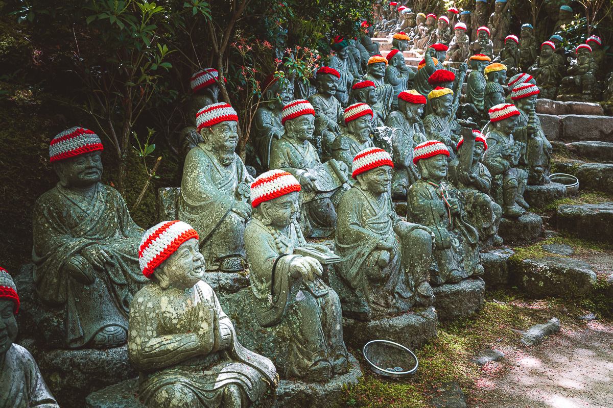 Buddhas Treppen Daisho-in Miyajima