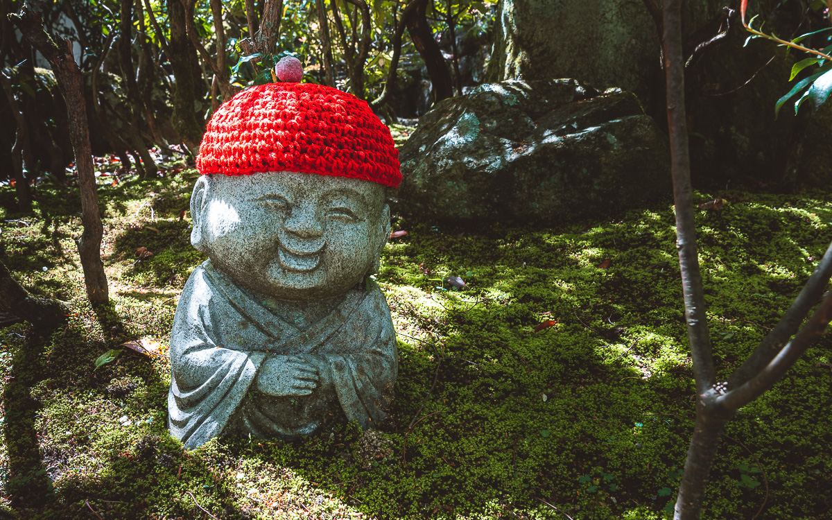 Steinbuddha Daishoin Tempel Miyajima