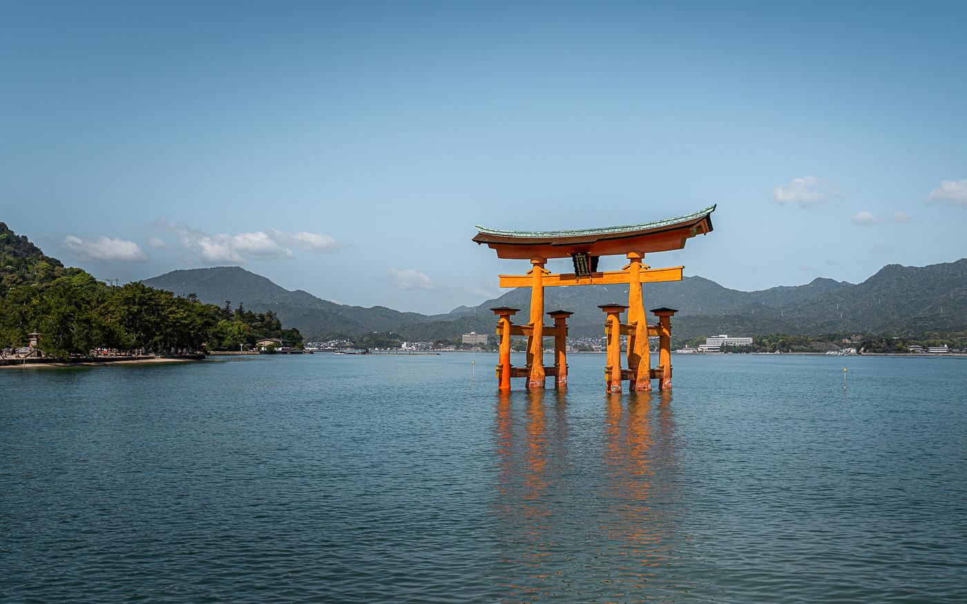 Schwimendes Torii Miyajima