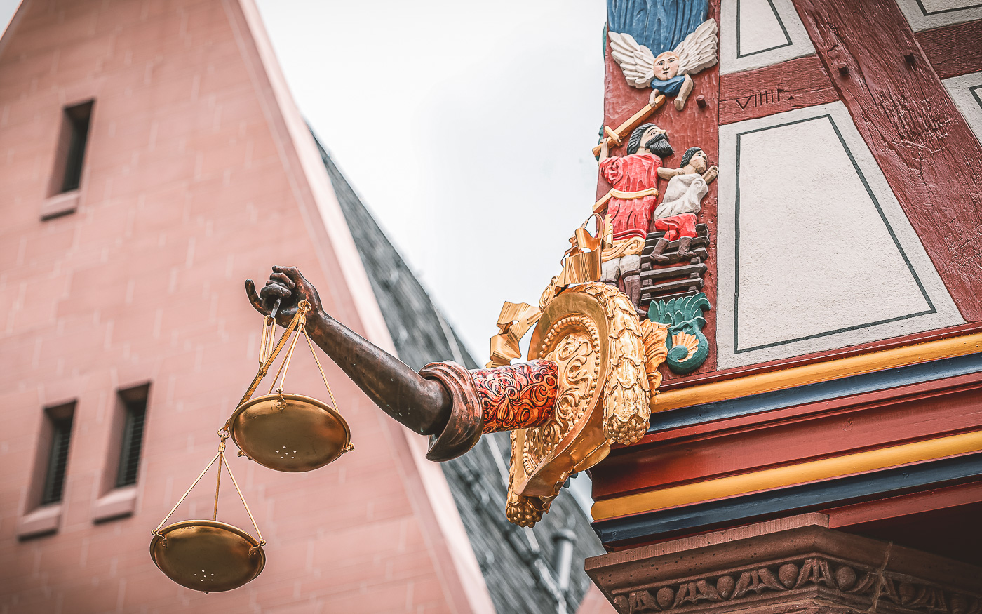 Frankfurt Neue Altstadt Goldene Waage