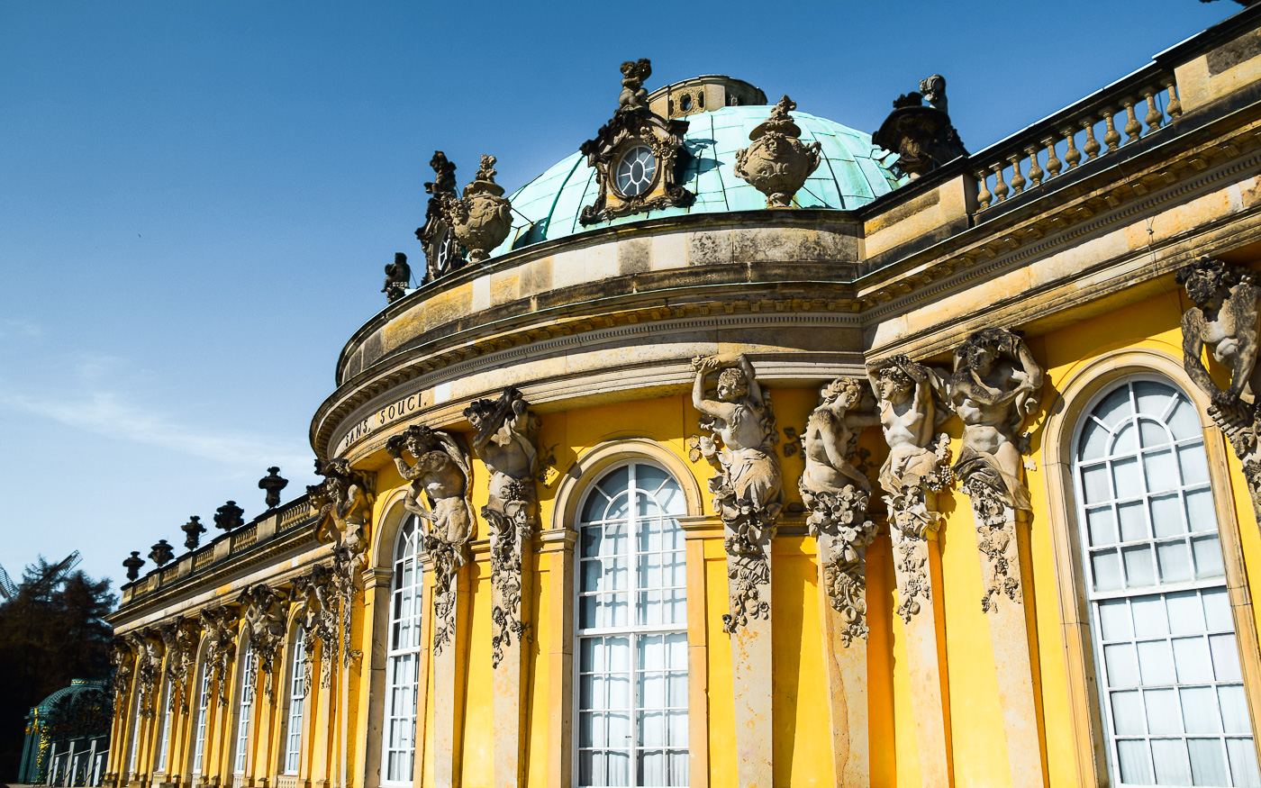 Schloss Sanssoucie ist ein Highlight in Potsdam (Brandenburg)