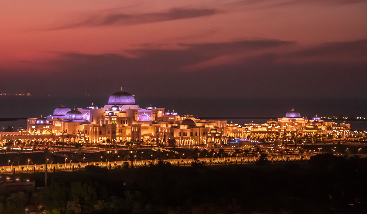 Qasr al Watan Präsidentenpalast in Abu Dhabi