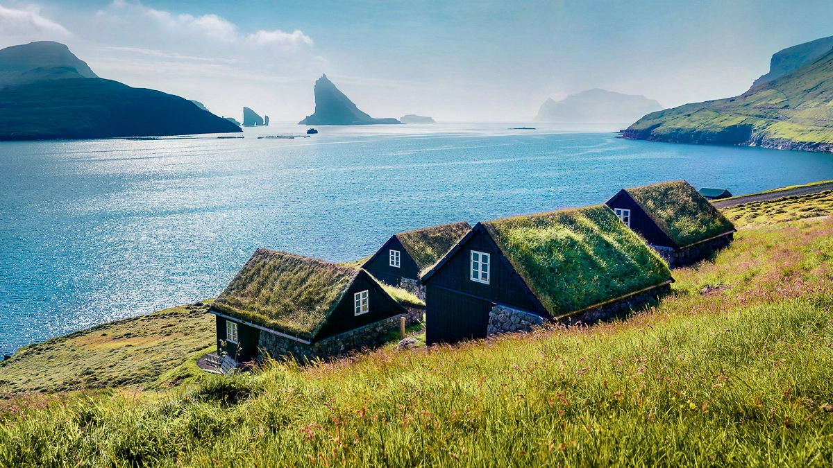 Bøur Färöer Inseln