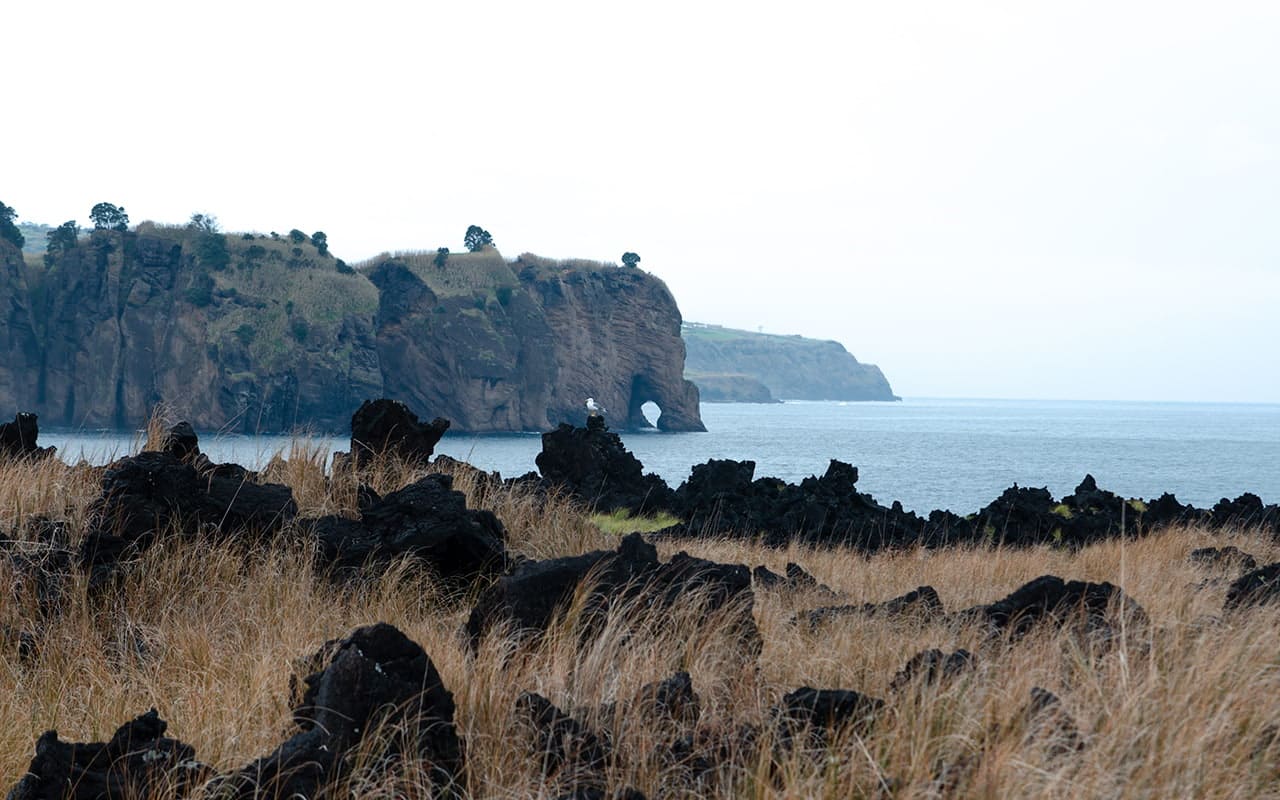 Miradouro da Tromba de Elefante Sao Miguel Azoreninsel Portugal