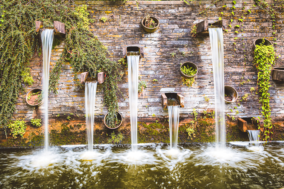 Planten un Blomen Hamburg Brunnen