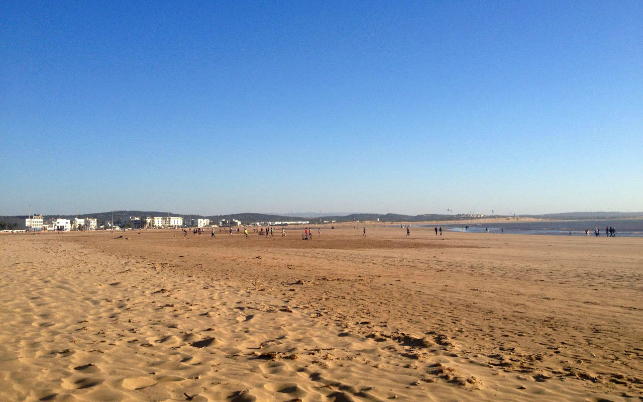 Strand Essaouira Marokko Rundreise