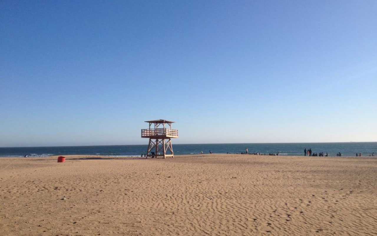 Strand von Agadir, Marokko