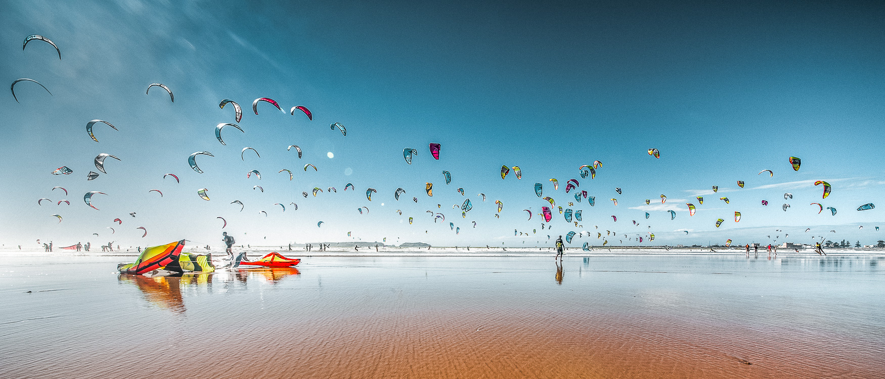 Essaouira Marokko Highlights Kitesurfer