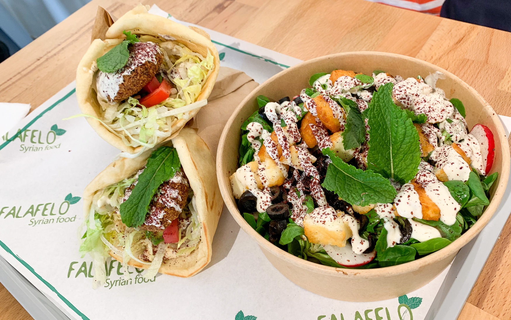 Syrisches Essen im Falafelo in Heilbronn