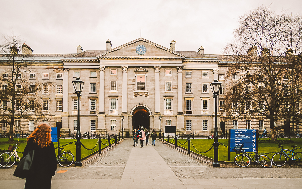 Dublin Trinity College Sehenswürdigkeit