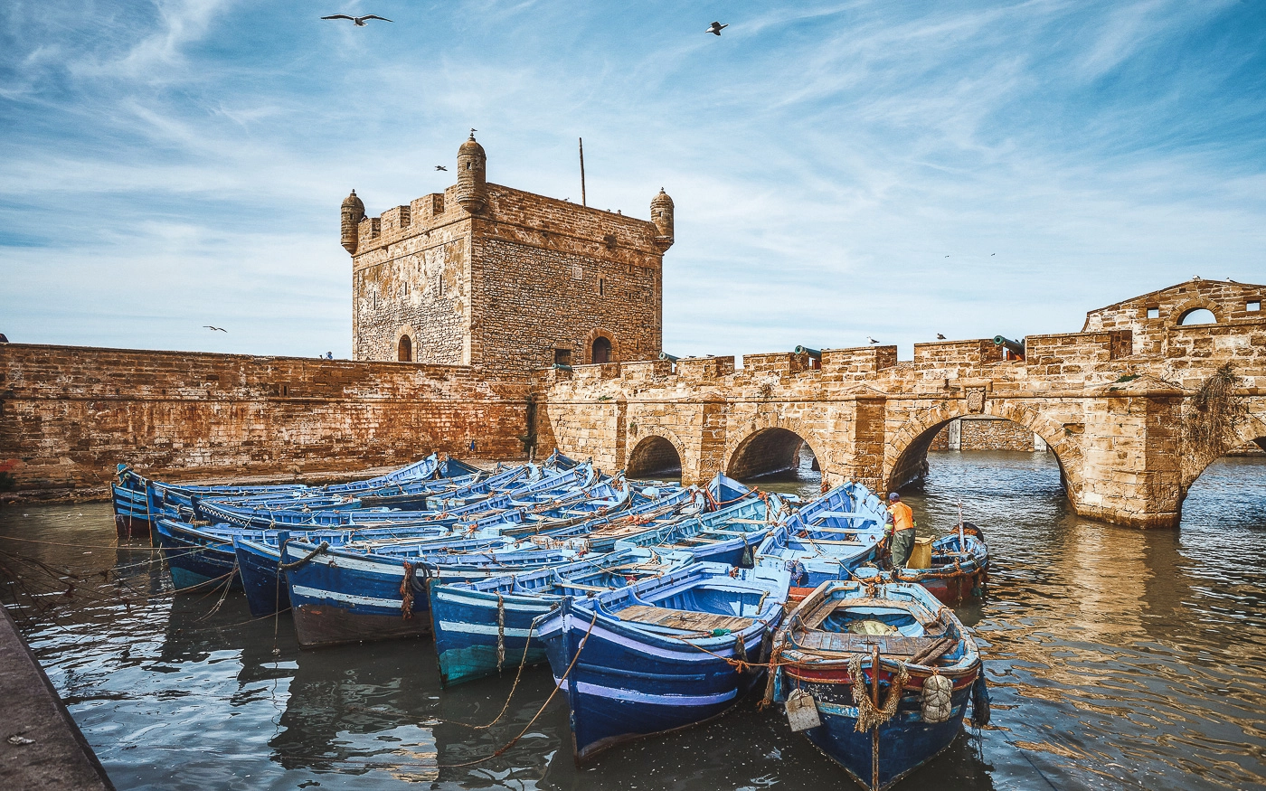 Sqala du Por d'Essaouira in Marokko