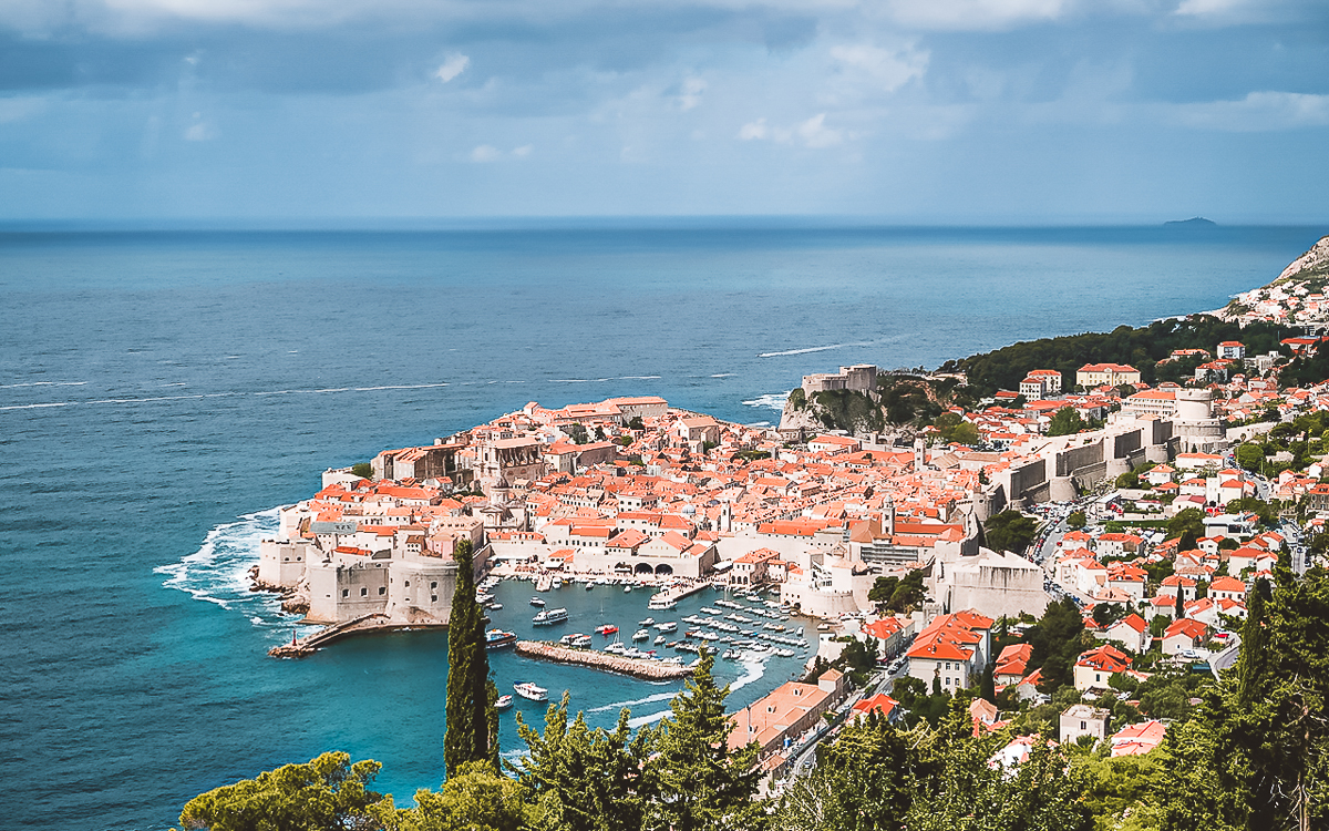 Aussicht Panorama Dubrovnik Sehenswürdigkeiten
