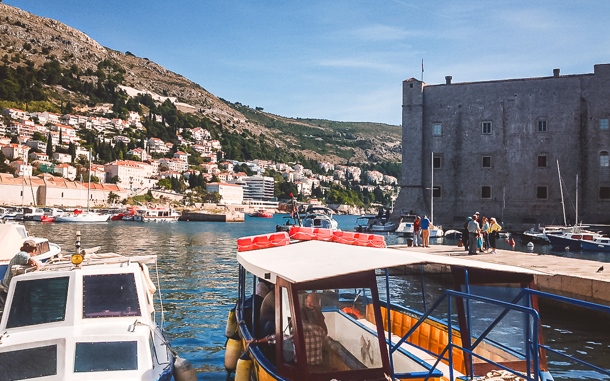 Stadthafen Dubrovnik Festung Svetog