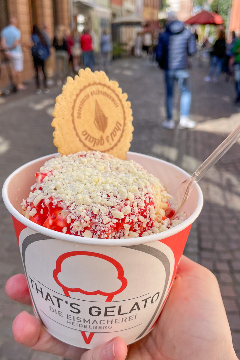 Bestes Eis Heidelberg That's Gelato die Eismacherei