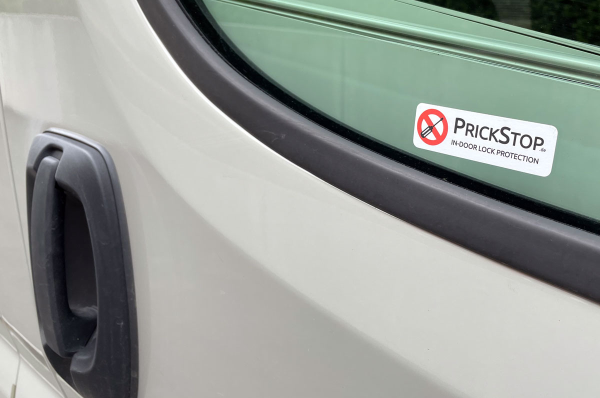 Prick Stop Einbruchschutz im Wohnmobil