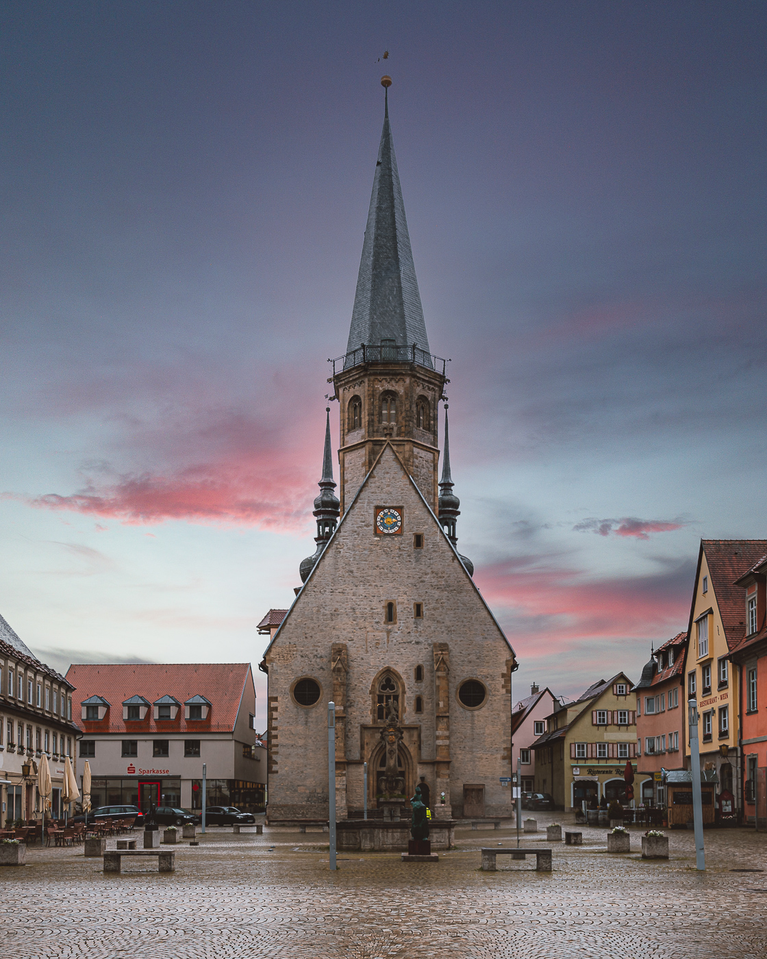 Stadtkirche in Weikersheim (Taubertal)