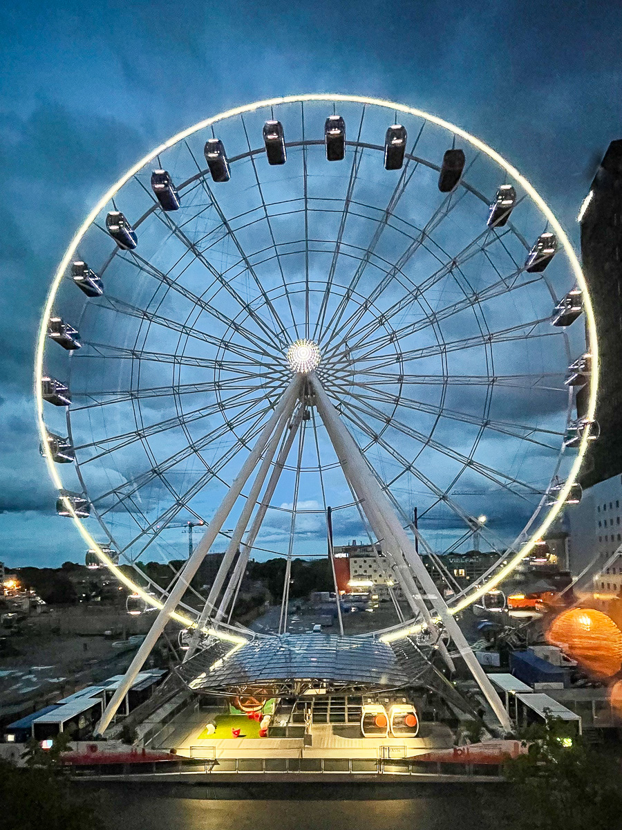 Umadum Riesenrad Hotelzimmer Ausblick