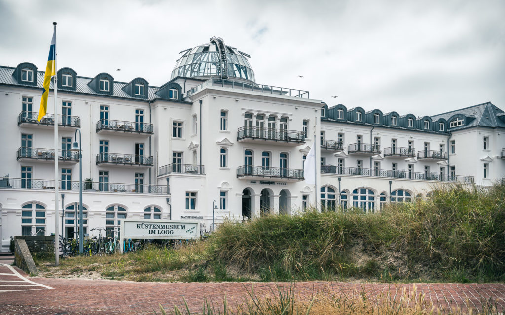 Die bekannteste Unterkunft auf Juist: Kurhaus