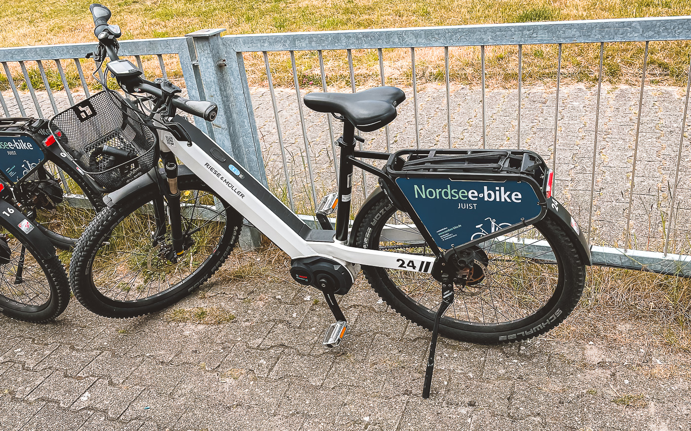 E-Bike mieten auf Juist bei Nodsee Bike