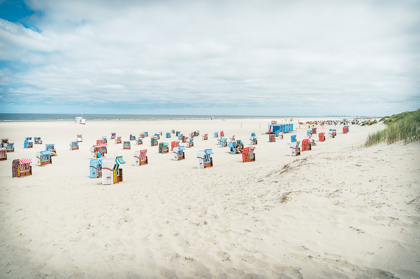 Schöner Strand auf Juist
