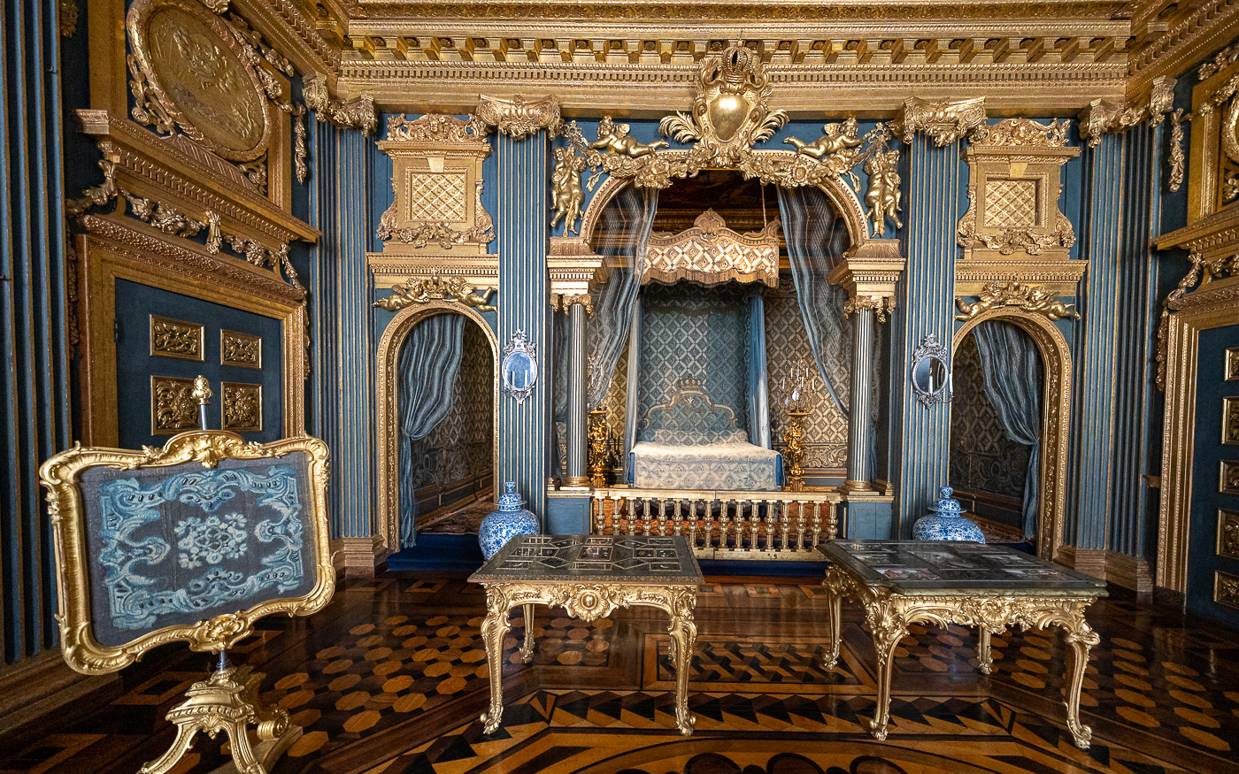 Im Inneren des Schloss Drottningholm