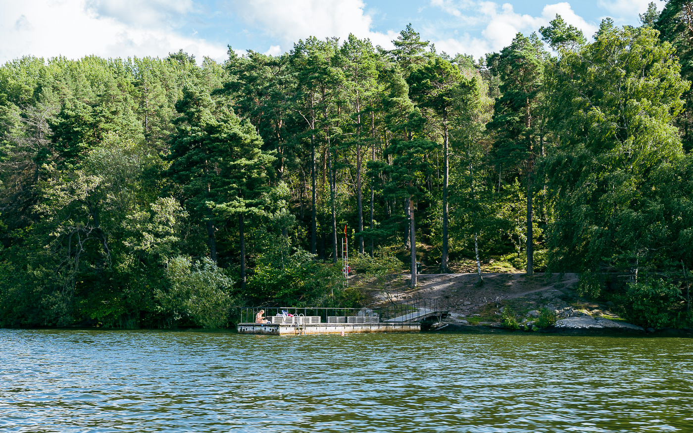 Versteckte Badestrände, Stadtrundfahrt per Boot in Stockholm
