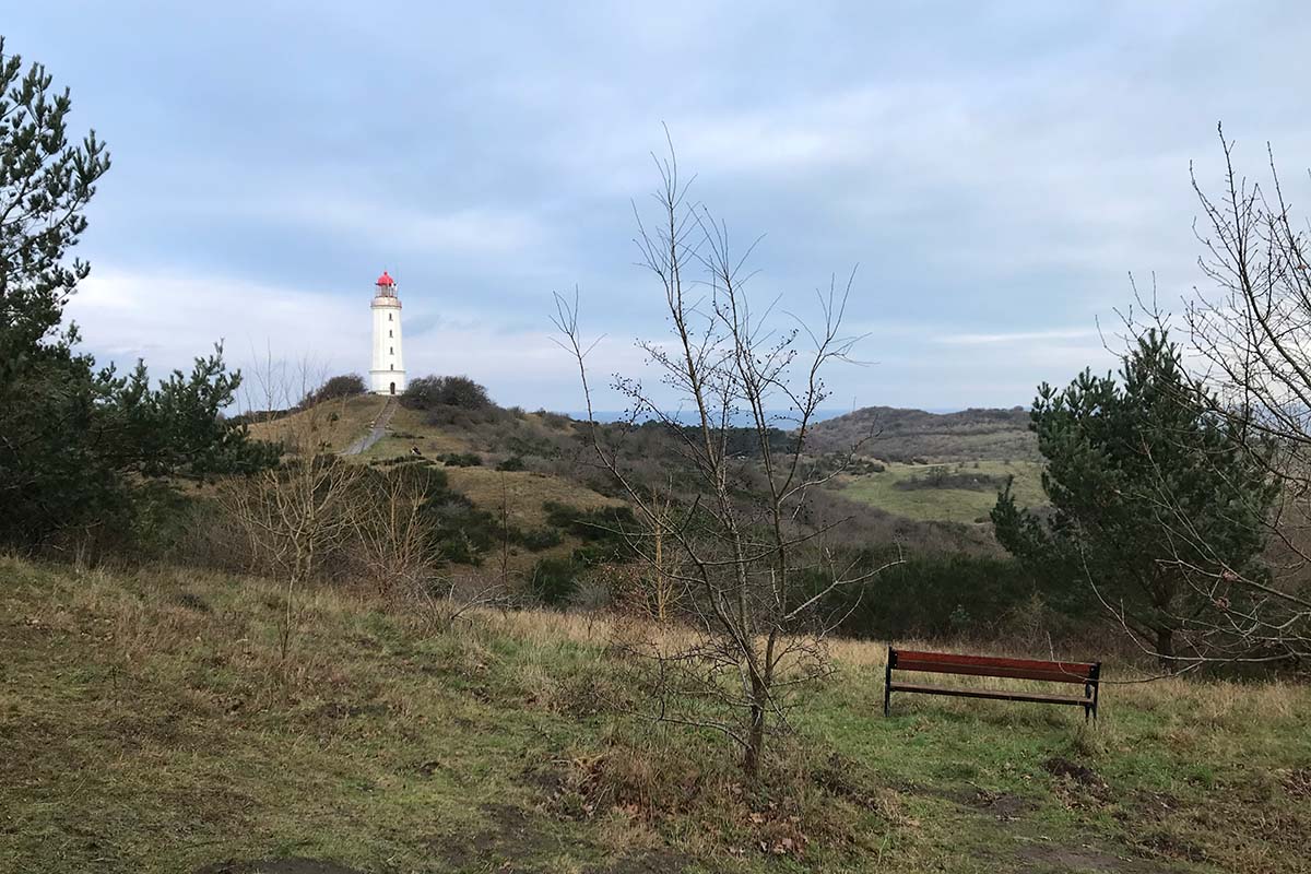 Das Leuchtfeuer Dornbusch auf Hiddensee